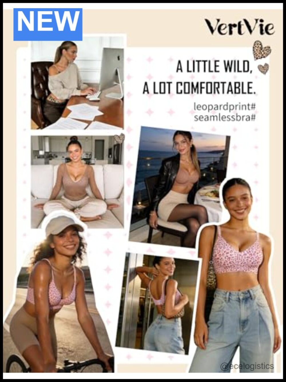 Seamless Wireless Push Up Bra Full Coverage Bralette View 5